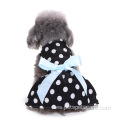 Luxury lindo lunar lunar ribbon acogedor perro verano